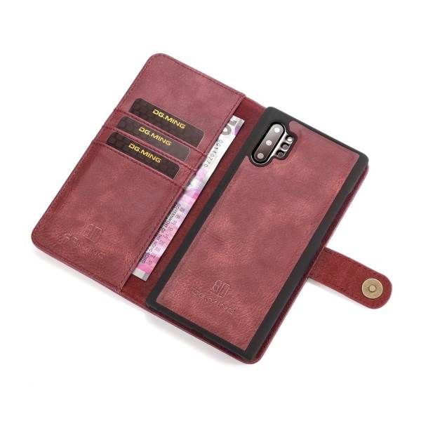 Detachable Wallet Ming Burgandy Samsung Note 10 Plus - Bling Cases.com