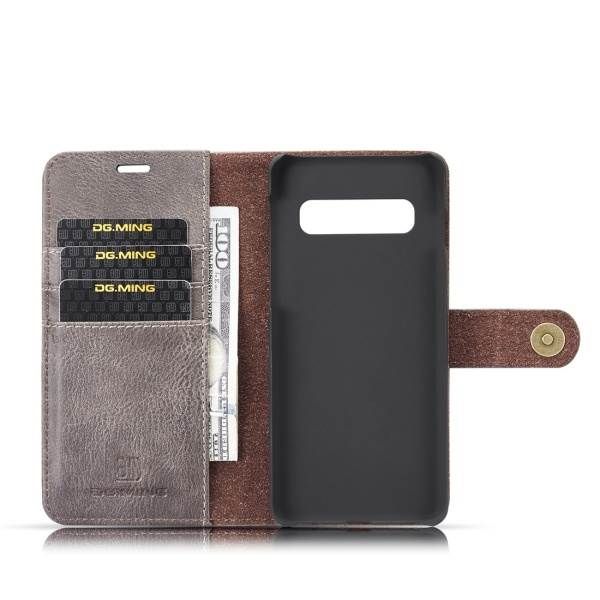 Detachable Ming Wallet Grey Samsung S10 Plus - Bling Cases.com