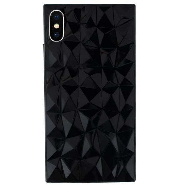 Square Box Pyramids Skin Black Case Iphone XS MAX