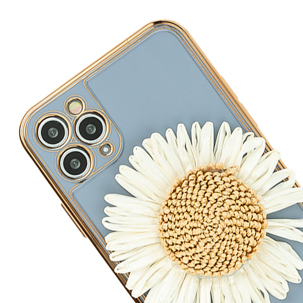 Free Air SunFlower 3d Case Blue Iphone 11 Pro