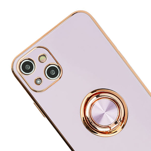 Free Air Ring Purple Chrome Case Iphone 13