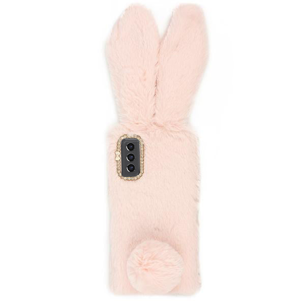 Bunny Case Light Pink Samsung S21 FE