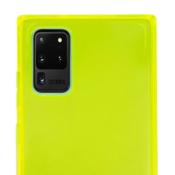 Square Box Skin Neon Green Samsung S20 Ultra