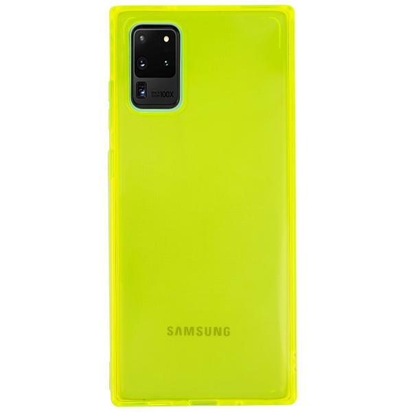 Square Box Skin Neon Green Samsung S20 Ultra