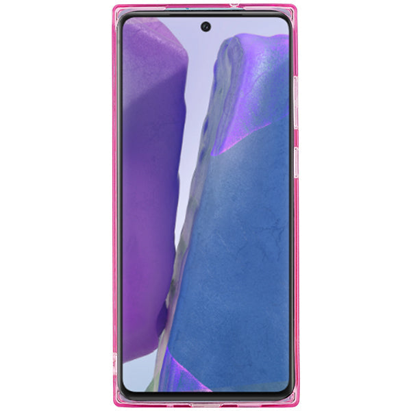 Square Box Pink Skin Samsung Note 20 Ultra