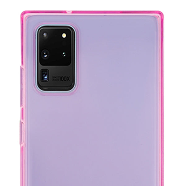 Square Box Pink Skin Samsung S20 Ultra