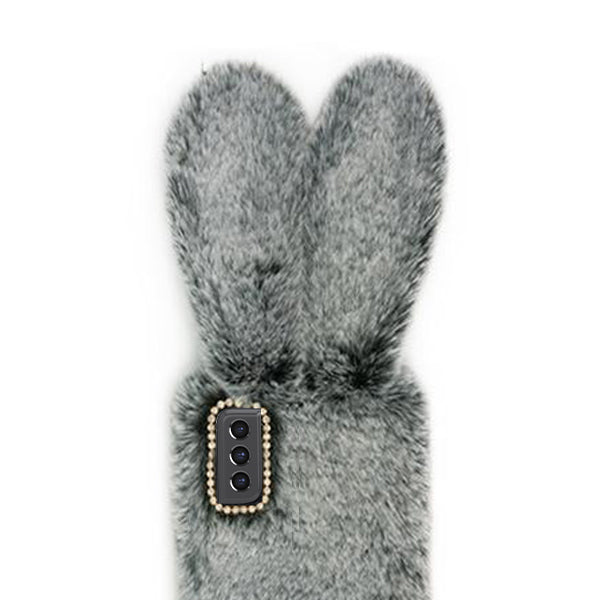 Bunny Case Grey Samsung S21 FE