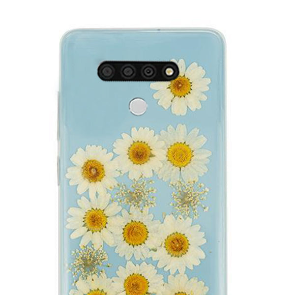 Real Flowers White LG Stylo 6
