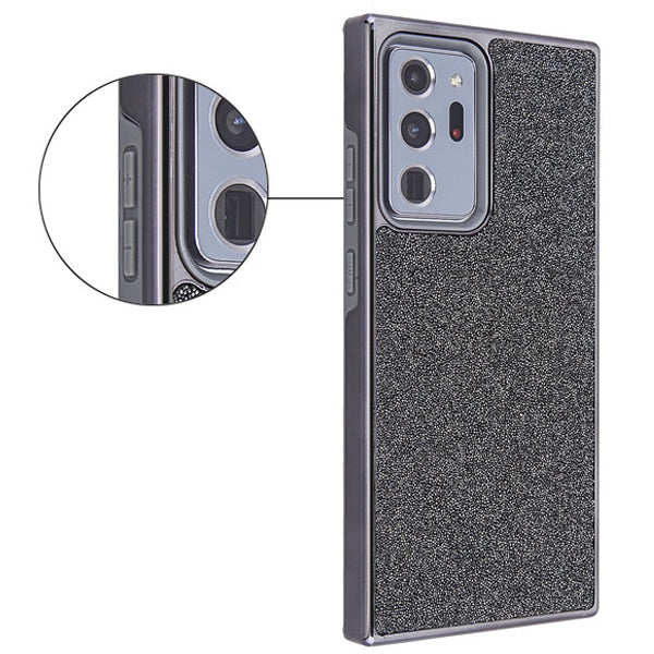 Hybrid Chrome Bling Black Case Samsung Note 20 Ultra
