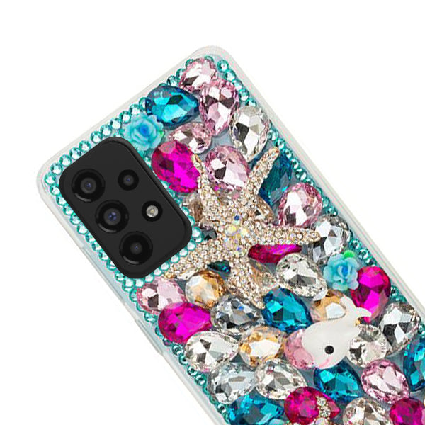 Handmade Seashells Bling Case Samsung A53 5G