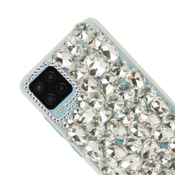 Handmade Bling Silver Case Samsung A42 5G