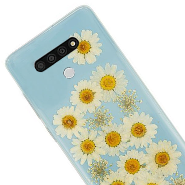 Real Flowers White LG Stylo 6