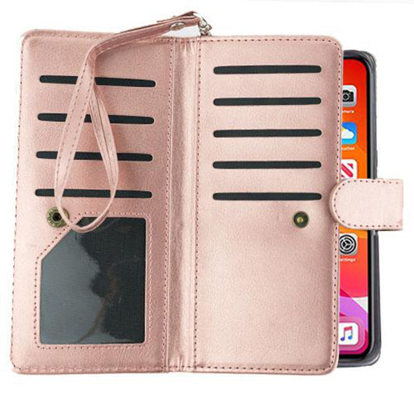 Detachable Wallet Rose Gold Iphone 13 Pro