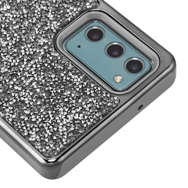 Hybrid Bling Grey Case Samsung Note 20