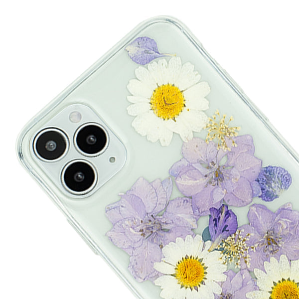 Real Flowers Purple Case Iphone 11 Pro