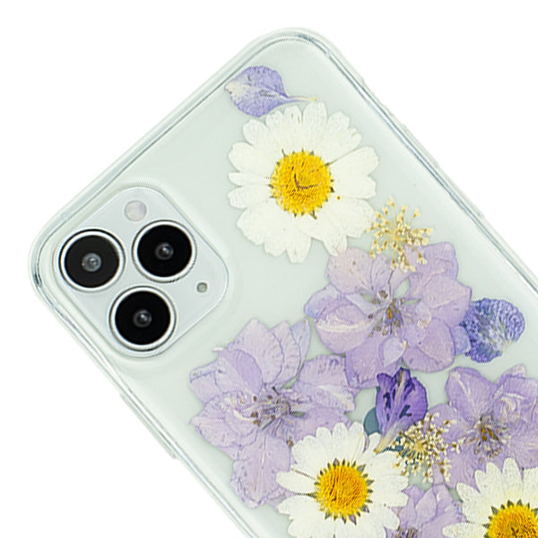 Real Flowers Purple Case IPhone 13 Pro