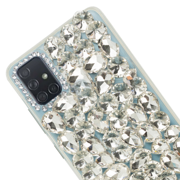 Handmade Bling Silver Case Samsung A71