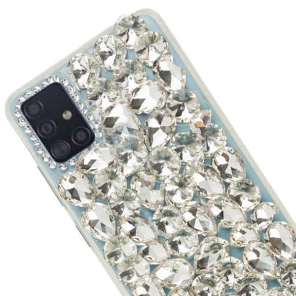 Handmade Bling Silver Case Samsung A51