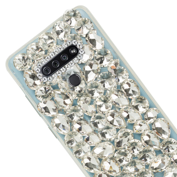 Handmade Bling Silver Case Samsung K51
