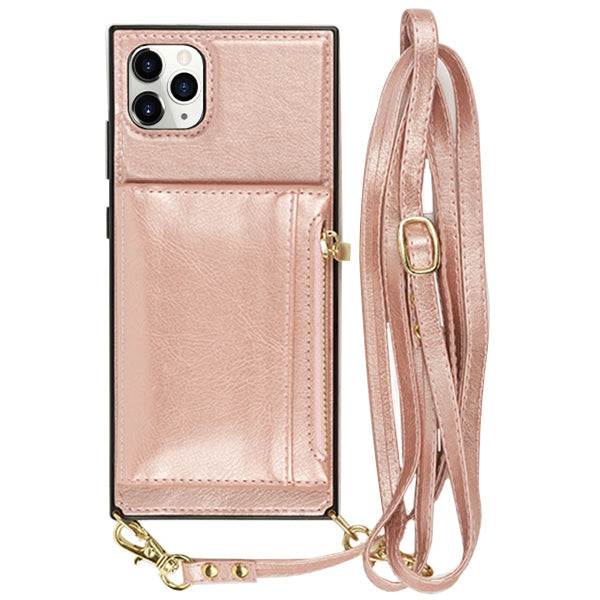 Crossbody Pouch Rose Gold Case Iphone 11 Pro Max