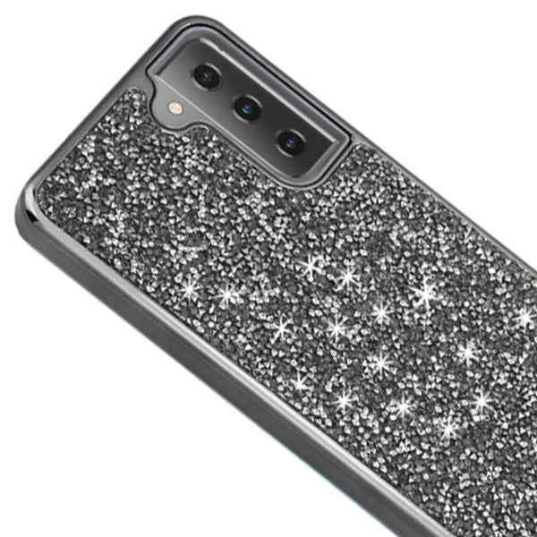 Hybrid Bling Case Grey Samsung S21 Plus