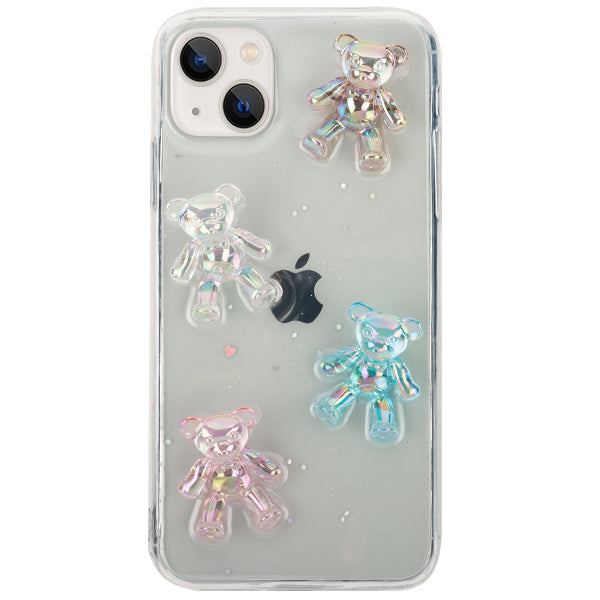 Crystal Teddy Bear Case IPhone 13