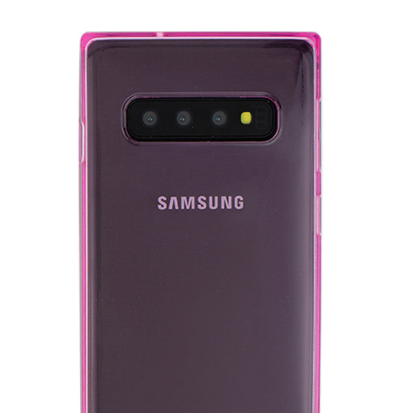 Square Pink Skin Samsung S10