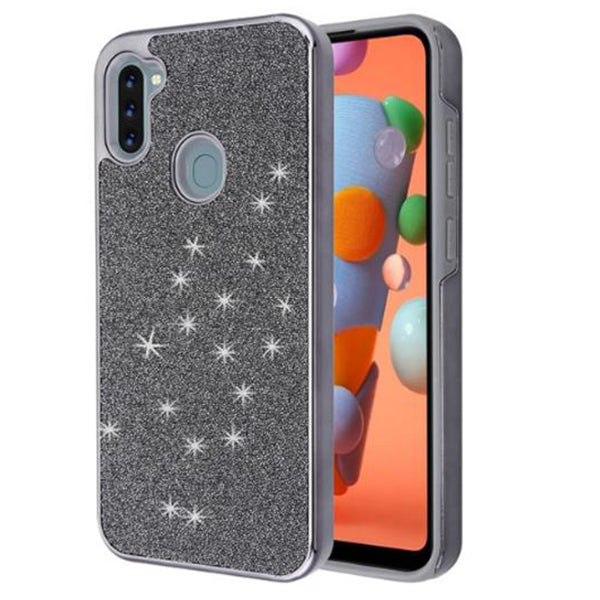 Hybrid Bling Case Grey Samsung A11