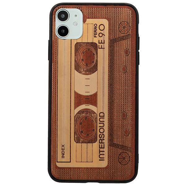 Real Wood Casette Iphone 12 Mini