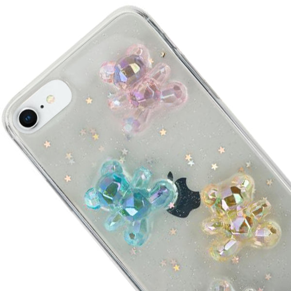 Crystal Teddy Bear Case IPhone 7/8 SE 2020