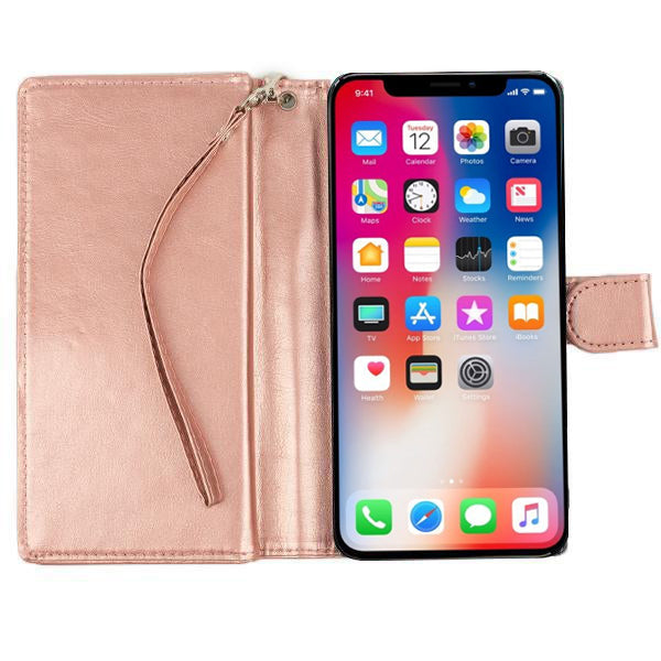 Detachable Wallet Rose Gold Iphone 10/X/XS