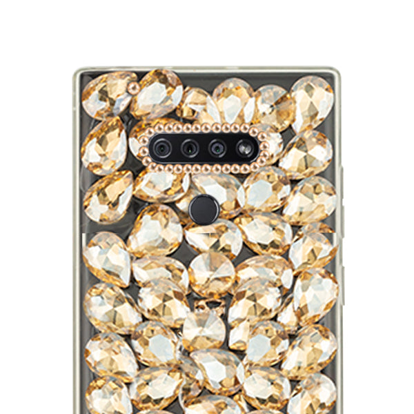 Handmade Bling Gold Case Samsung K51
