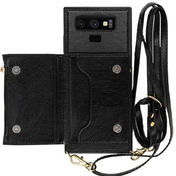 Crossbody Pouch Black Case Samsung Note 9