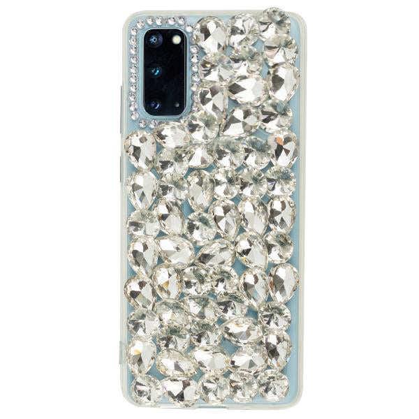 Handmade Bling Silver Case Samsung S20