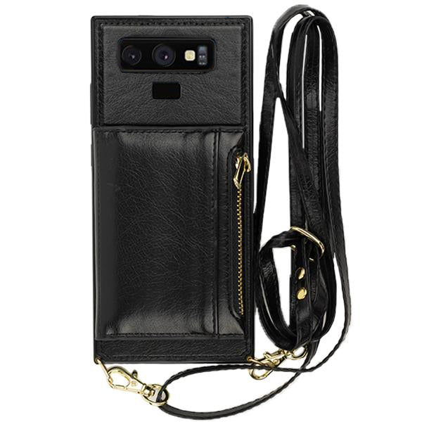 Crossbody Pouch Black Case Samsung Note 9