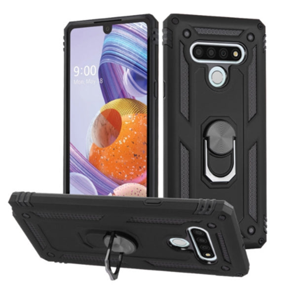 Hybrid Ring Case Black Lg Styo 6