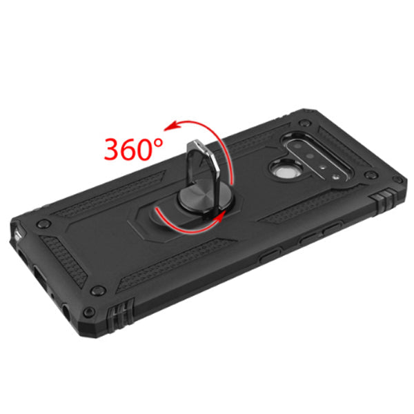 Hybrid Ring Case Black Lg Styo 6