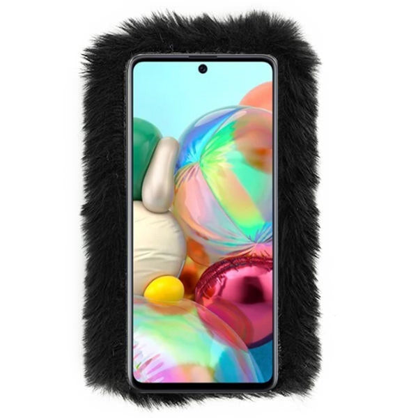 Fur Case Grey Samsung A71