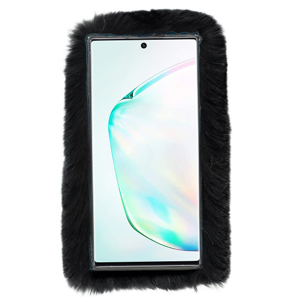 Fur Case Black Note 10