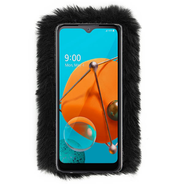 Fur Case Grey LG K51