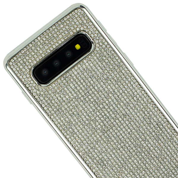Bling Tpu Skin Silver Case Samsung S10