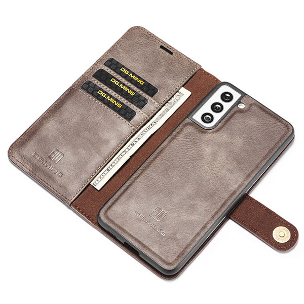 Detachable Ming Grey Wallet Samsung S21 Plus