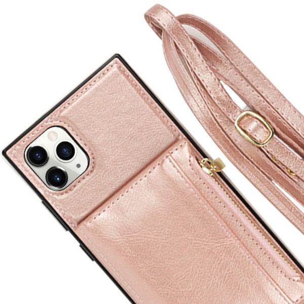 Crossbody Pouch Rose Gold Case Iphone 11 Pro Max