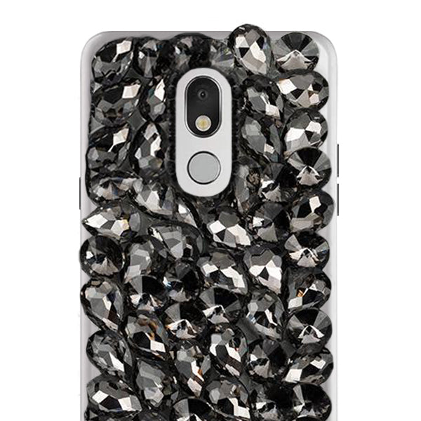 Handmade Bling Black Case LG Stylo 5