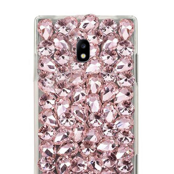Handmade Bling Pink Case Samsung J3 2018