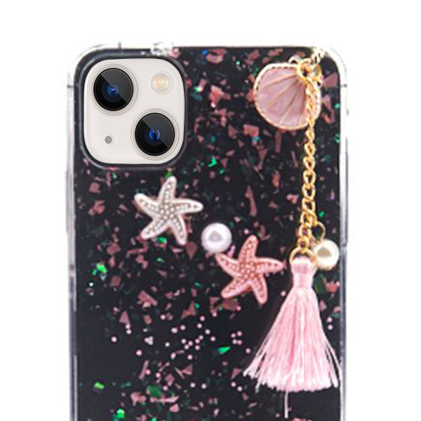 Seashells Stars Clear Case IPhone 13 Mini