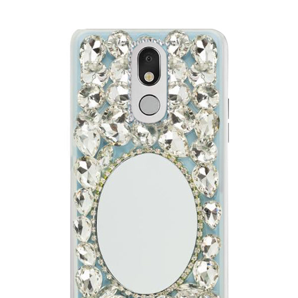 Handmade Mirror Silver Case LG Stylo 5