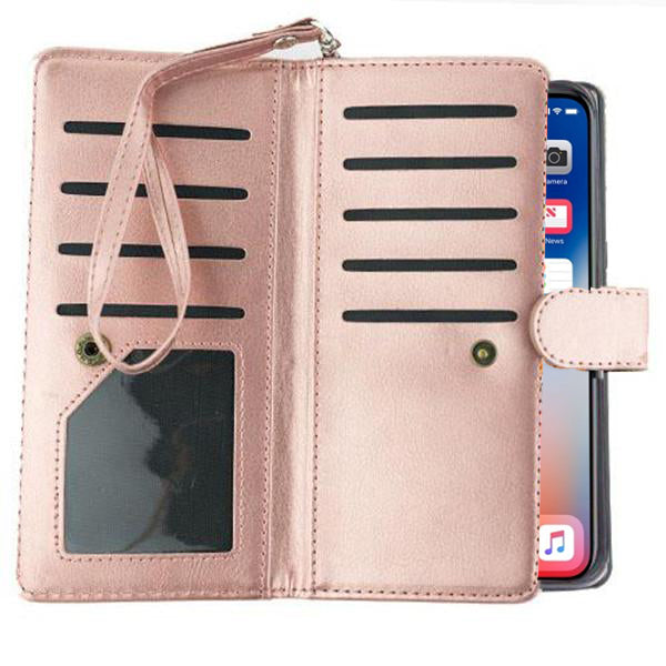 Detachable Wallet Rose Gold Iphone 10/X/XS