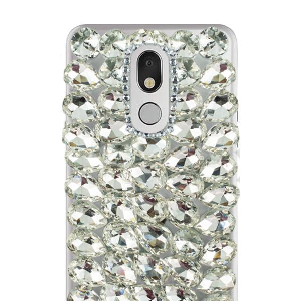 Handmade Silver Bling Case LG Stylo 5