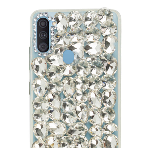Handmade Silver Bling Case Samsung A11